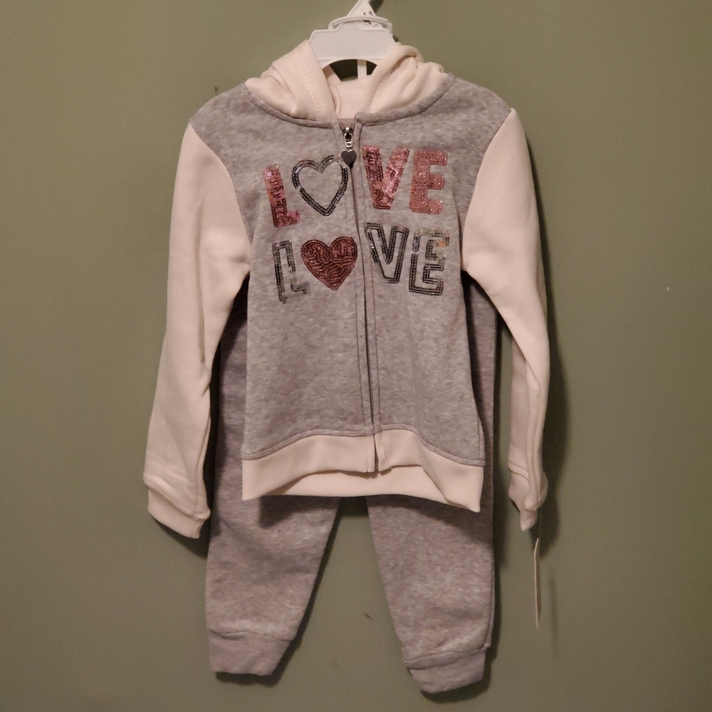 Colette Lilly 2pc Girl's Tracksuit - Size 5